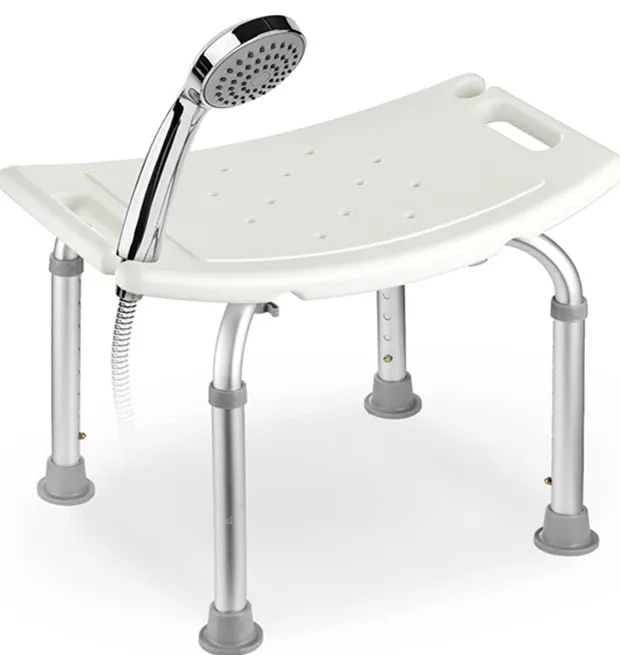 China wholesale adjust shower chair aluminum bath chair for the disable bathroom seat chair for shower bathroom stool